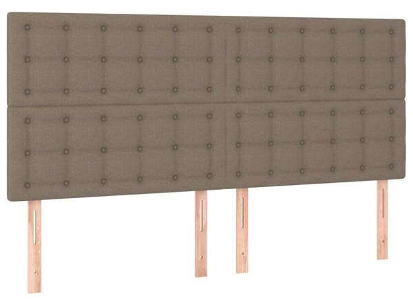 VidaXL Ágy - Szövet - 200x200 cm