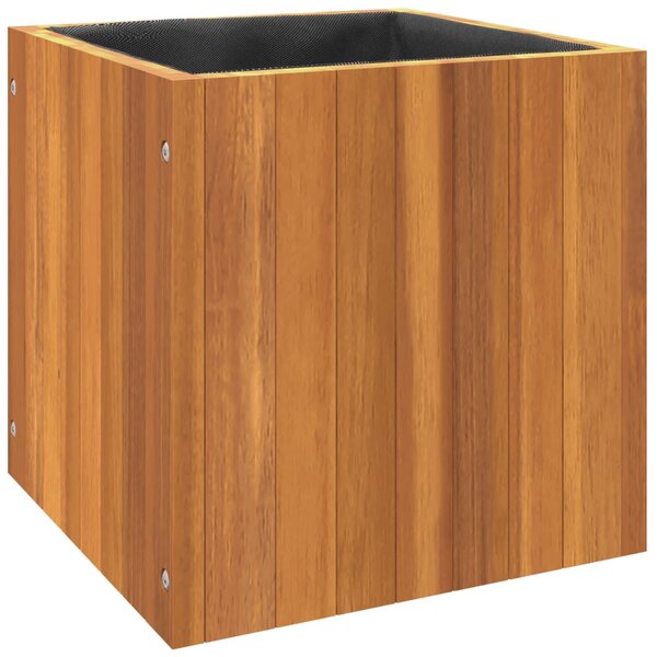 VidaXL tömör akácfa kerti virágtartó 35 x 35 x 35 cm