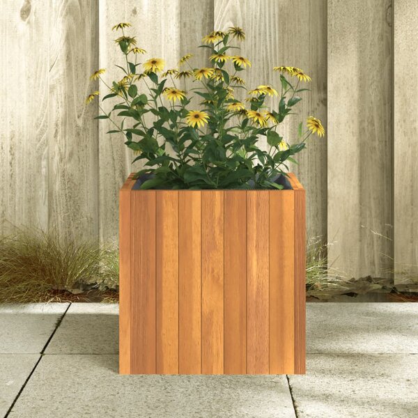 VidaXL tömör akácfa kerti virágtartó 35 x 35 x 35 cm
