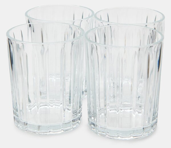 Sinsay - Bordázott pohár szett 4 pack - clear