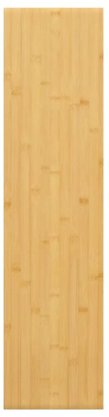 Bambusz fali polc 80x20x4 cm