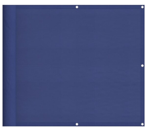 Kék 100% oxford poliészter erkélyparaván 90 x 1000 cm