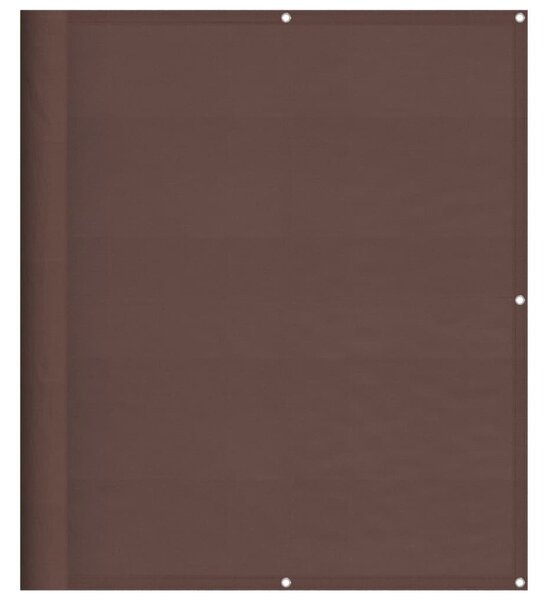 Barna 100% oxford poliészter erkélyparaván 120 x 800 cm