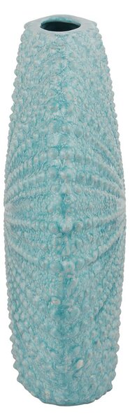 CORAL COAST kerámia váza 30cm, türkiz