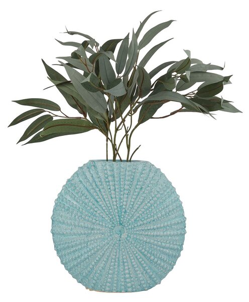 CORAL COAST kerámia váza 30cm, türkiz