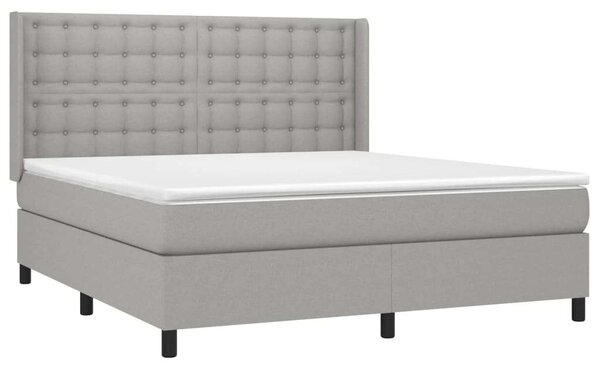 VidaXL LED-es Ágy - Rugós - 160x200 cm