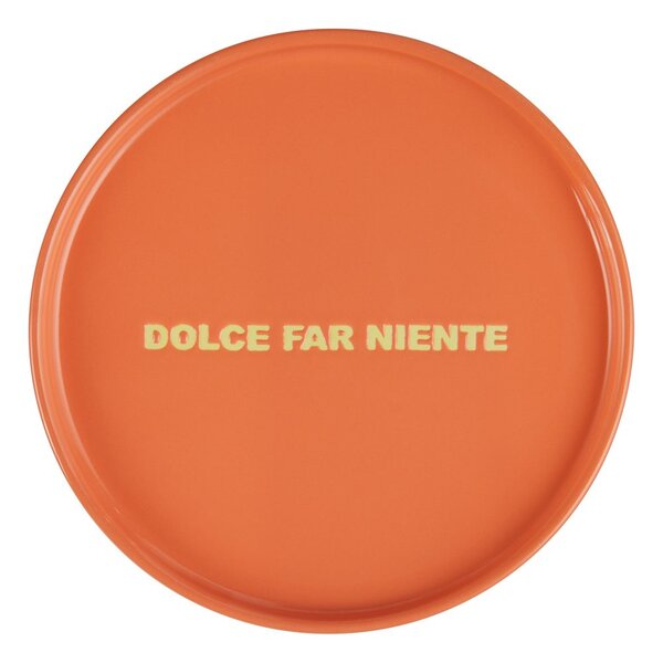 GOOD VIBES tányér Ø15cm, Dolce far niente