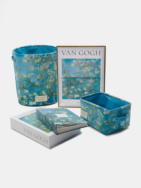 Sinsay - Tárolókosár Van Gogh – Almond Blossom - többszínű