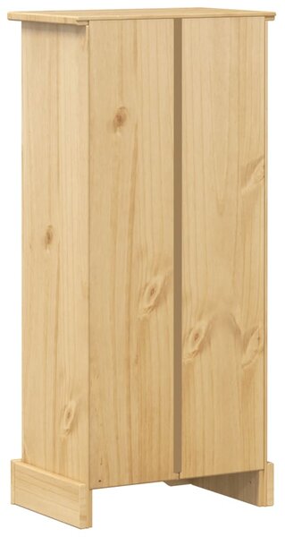 Corona tömör fenyőfa könyvszekrény 46 x 29 x 100 cm