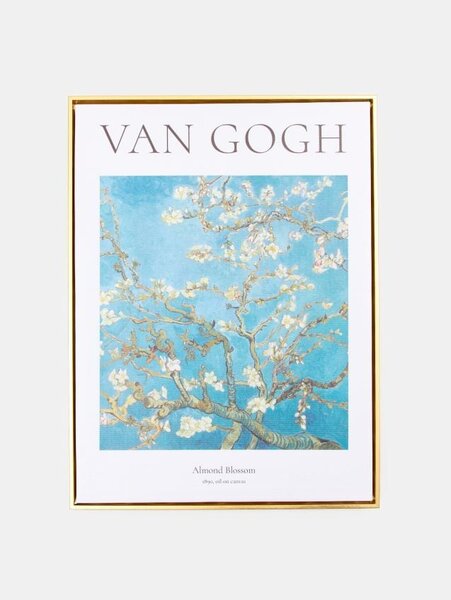 Sinsay - Keretezett festmény Van Gogh Almond Blossom - többszínű