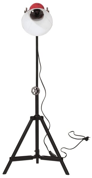 Kopott piros állólámpa 25 W 35x35x65/95 cm E27