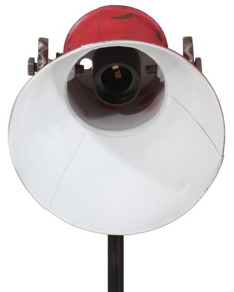 Kopott piros állólámpa 25 W 35x35x65/95 cm E27