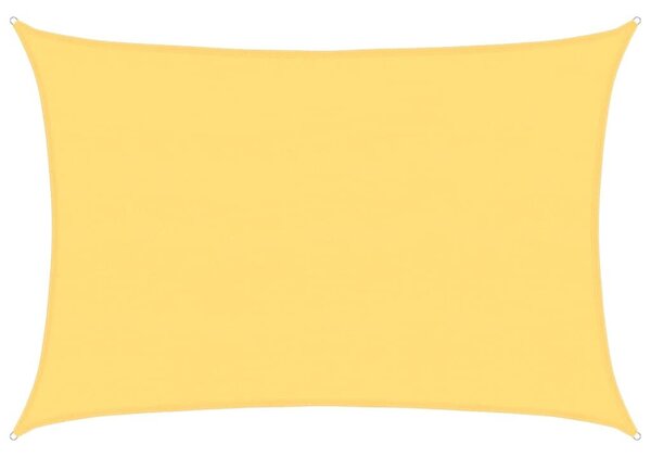 VidaXL HDPE Napvitorla - 5x6m, Bézs