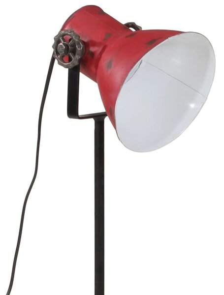 Kopott piros állólámpa 25 W 35x35x65/95 cm E27