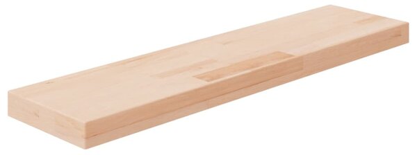 Kezeletlen tömör tölgyfa polclap 80x20x4 cm