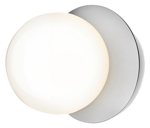 Nuura - Liila 1 Fali Lámpa/Mennyezeti Lámpa Light Silver/Opal White - Lampemesteren