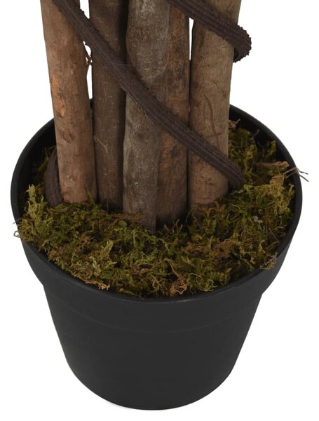Zöld mű-lantlevelűfikusz 96 levél 80 cm