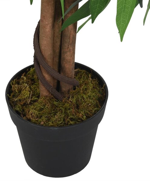 Zöld mű mangófa 300 levéllel 80 cm