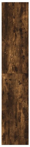 Füstös tölgy színű szerelt fa könyvespolc 100 x 36 x 189 cm