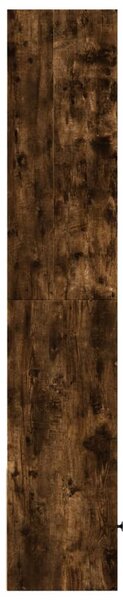 Füstös tölgy színű szerelt fa könyvespolc 40 x 36 x 189 cm