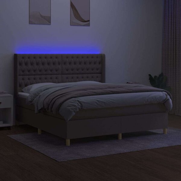 VidaXL LED-es Ágy - 160x200 cm