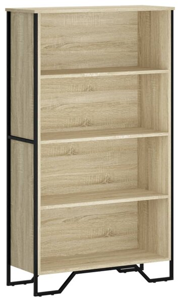 Sonoma tölgy szerelt fa könyvespolc 80 x 31 x 137,5 cm