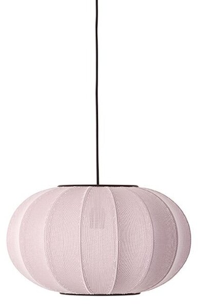 Made By Hand - Knit-Wit 45 Oval Függőlámpa Light Pink - Lampemesteren