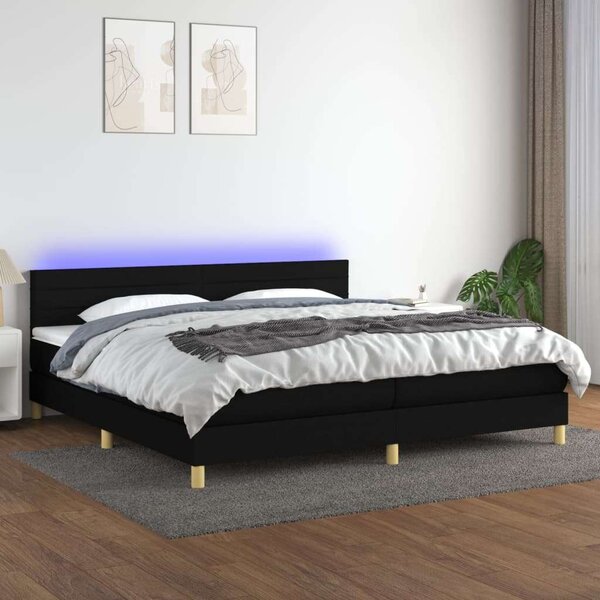 VidaXL LED-es Ágy - 200x200 cm