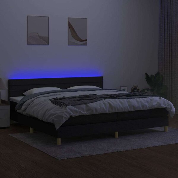 VidaXL LED-es Ágy - 200x200 cm