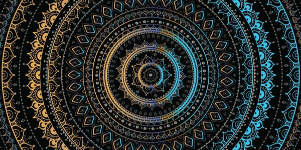 Kép Mandala nap mintával