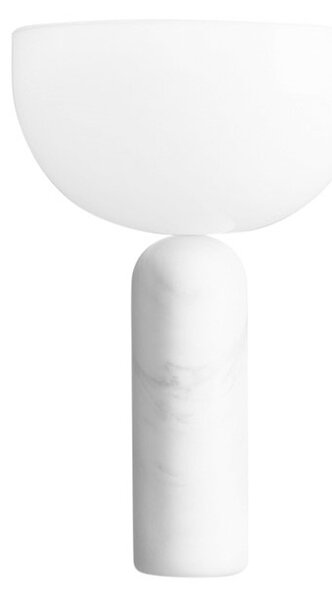 New Works - Kizu Asztali Lámpa White Marble - Lampemesteren