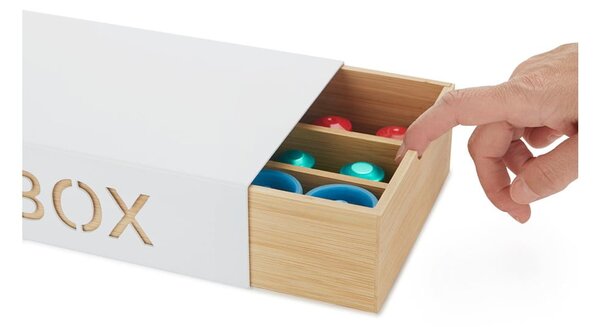 Fehér kávékapszula tartó – Balvi