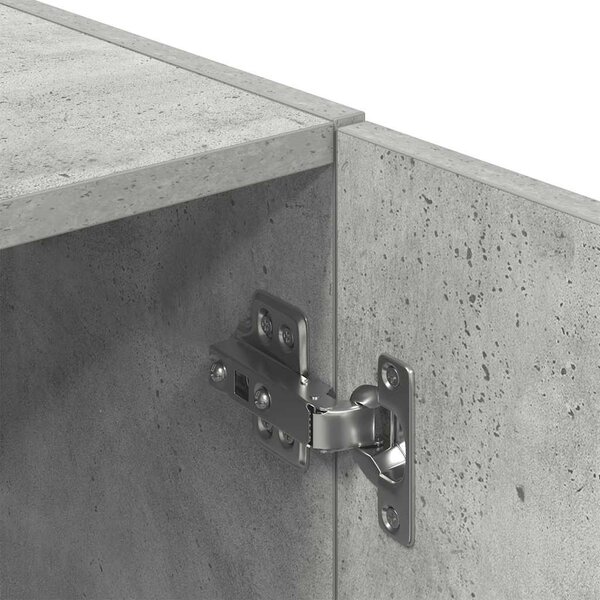 2 részes betonszürke szerelt fa konyhaszekrény garnitúra