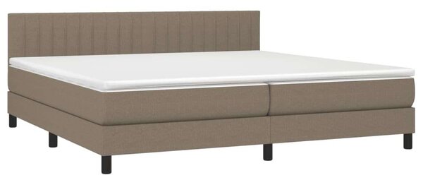VidaXL LED-es Ágy - 200x200 cm - Töpszín