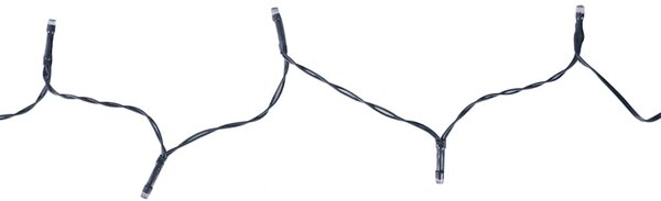 2 db zöld mesterséges boxwood gömbök LED fényekkel 38 cm