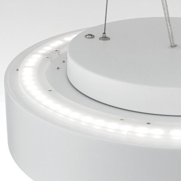 VARIO modern CCT LED függőlámpa , fehér, 2500lm