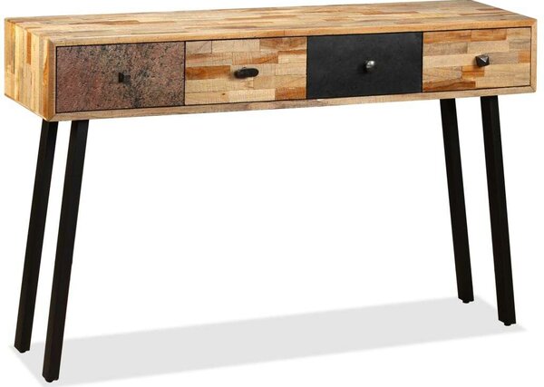 VidaXL Tömörfa Tálalóasztal - 120x30x76 cm