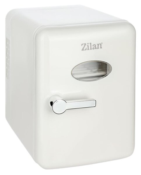 Zilan ZLN1153 mini hűtőszekrény, 36 W, 4 liter kapacitás, hűtésre és melegítésre is alkalmas, 230 V és 12 V üzemelés