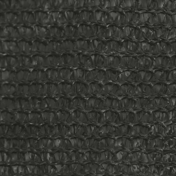 VidaXL HDPE napvitorla 160 g/m² 7 x 7 m, antracitszürke