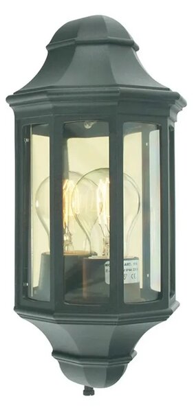 Norlys - Genova Mini Kültéri Fali Lámpa Black - Lampemesteren