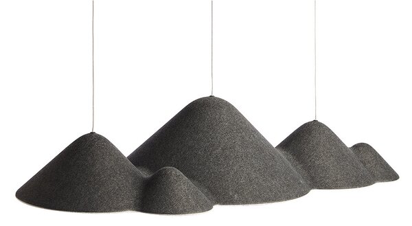 Loom Design - Panorama Függőlámpá Large Mix Black/GreyLoom Design - Lampemesteren