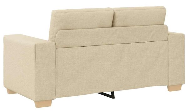 Kétszemélyes kanapé Krém 160 cm szövet