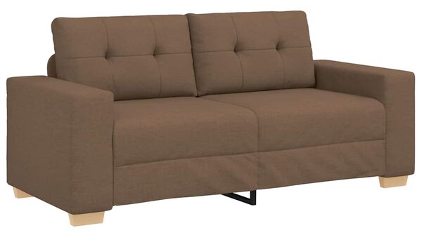 Barna szövet loveseat kanapé 180x77x82 cm