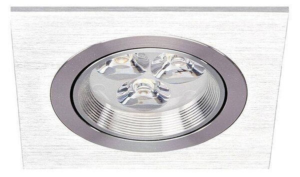 Lindby - Tjark LED Beépíthető Spotlámpák Brushed Aluminium/ClearLindby - Lampemesteren