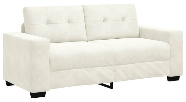 Krém bársony loveseat kanapé 180x77x82 cm