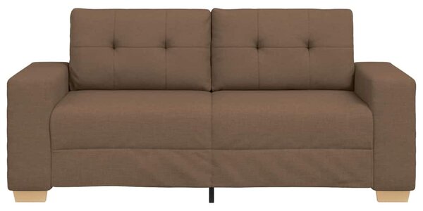 Barna szövet loveseat kanapé 180x77x82 cm