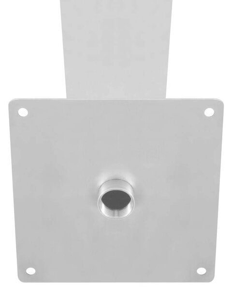 VidaXL ezüstszínű rozsdamentes acél medence-szökőkút 64 x 30 x 52 cm
