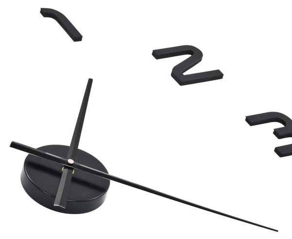 Modern fekete 3D falióra 100 cm XXL