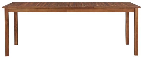 Tömör akácfa kerti asztal 200 x 100 x 74 cm