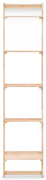 Cédrusfa létra fali polc 41,5 x 30 x 176 cm